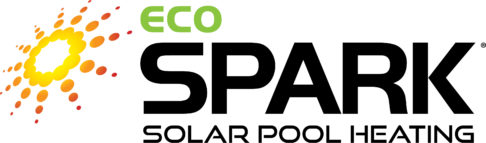 UMA solar pool heating eco-spark logo color
